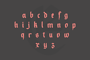 Romanist || Blackletter Typeface, a Blackletter Font by Rochart (Thumbnail 6 of 10)