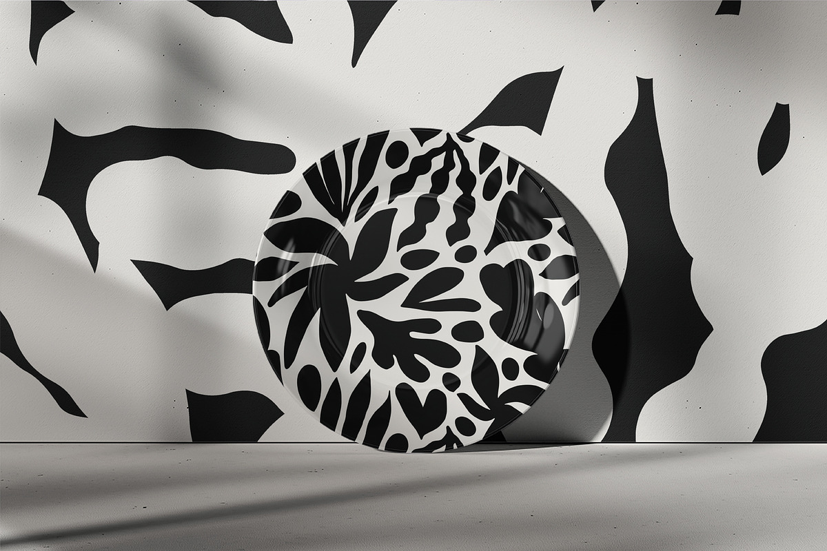Abstract Botanical Vector Collection, a Decorative Illustration by rouxsupplyco (Photo 5 of 13)