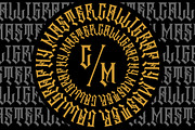 Brigade, a Blackletter Font by Muntab_Art (Thumbnail 2 of 7)