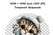 Whimsical Baby Animal Watercolor png, an Illustration by one-touch (Thumbnail 10 of 18)