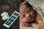 Whimsy Baby Shower Doodles, an Object Graphic by digital.incubator.yum (Thumbnail 3 of 3)