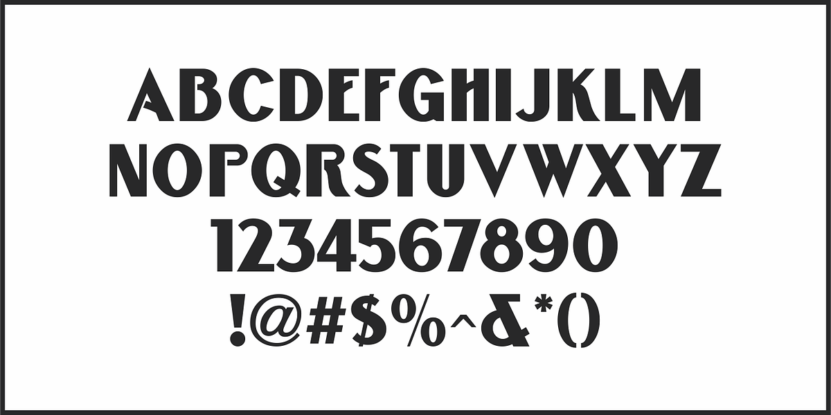 National Nouveau JNL, a Font by Jeff Levine Fonts (Photo 3 of 5)