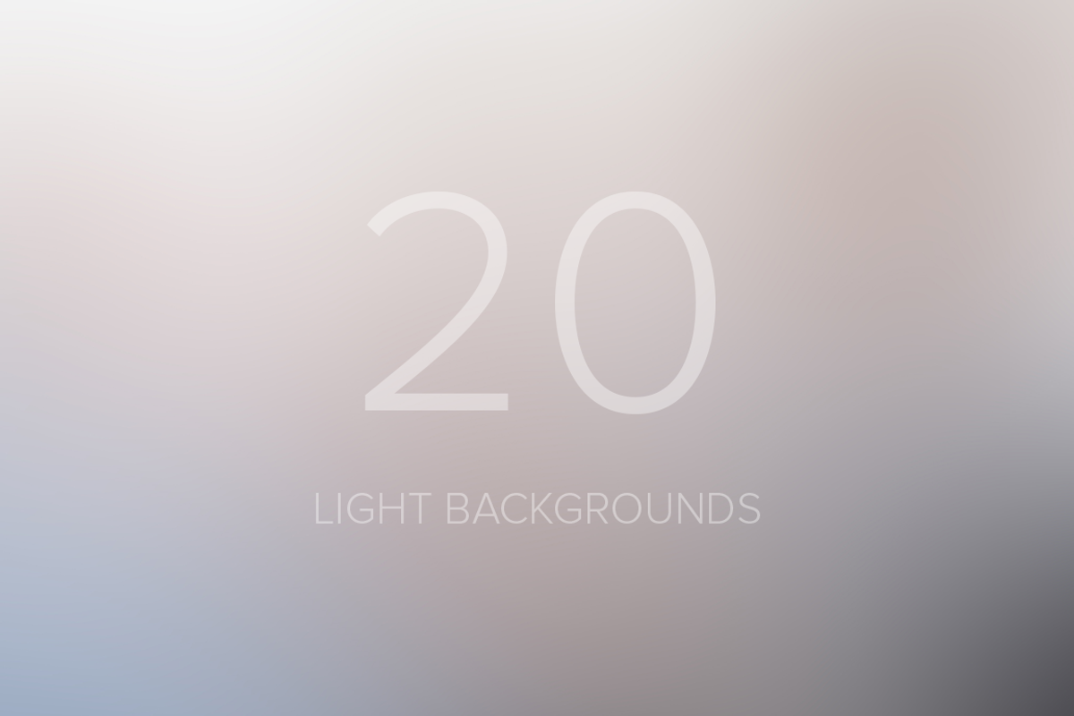 Light Blurred Backgrounds