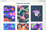 Bright Space - Clipart Collection, a Graphic by Leila Divine (Thumbnail 8 of 14)