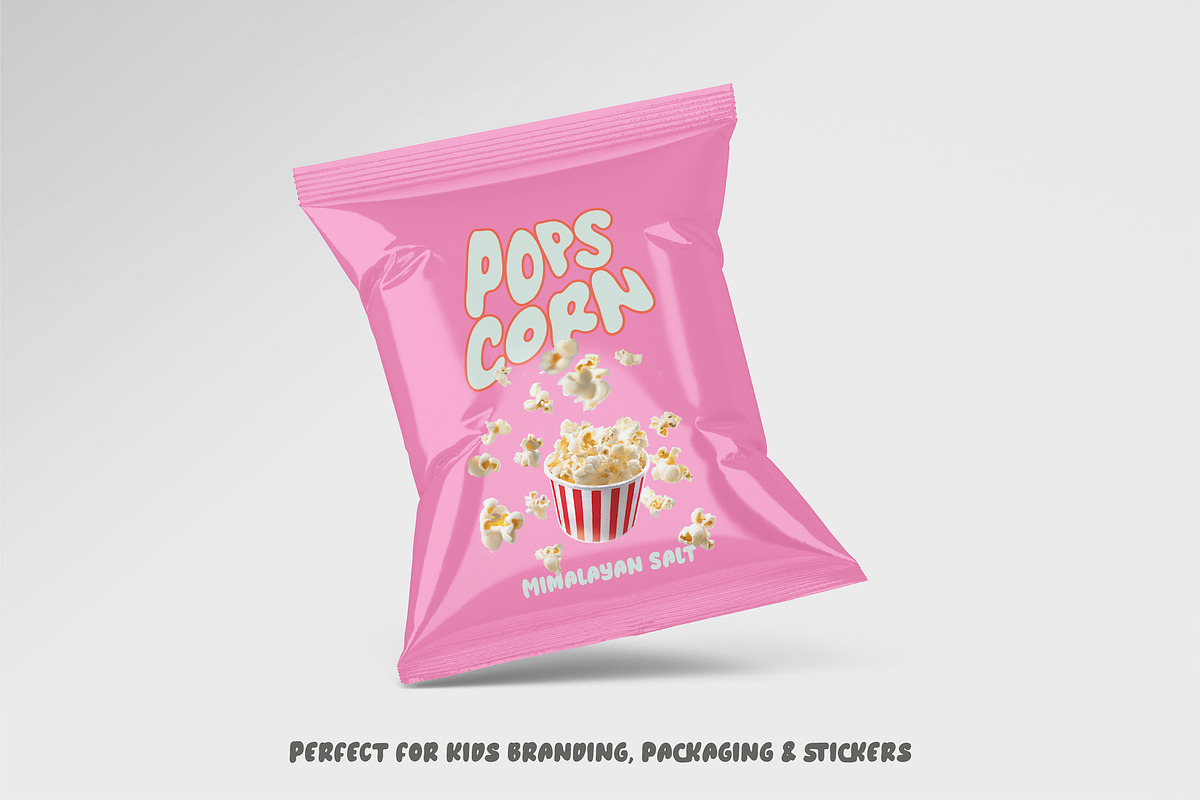 Joypops - Handwritten Bubble Font, a Handwritten Font by Panatype™ Studio (Photo 3 of 9)
