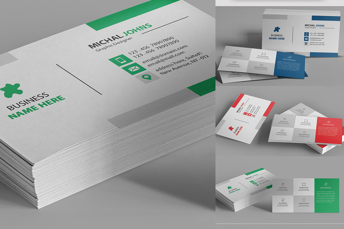 Business Card, a Business Card Template by Artiverge (Photo 2 of 3)