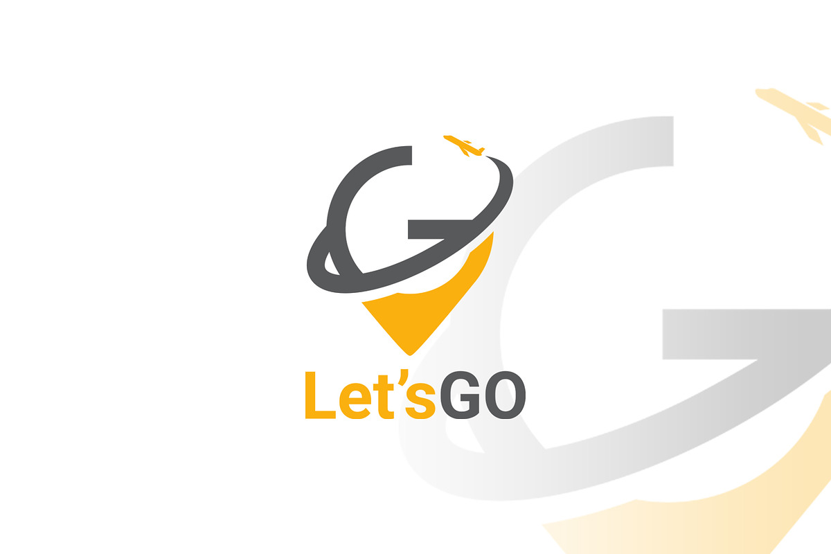 Let's Go Travel Logo Template, a Branding & Logo Template by dien96