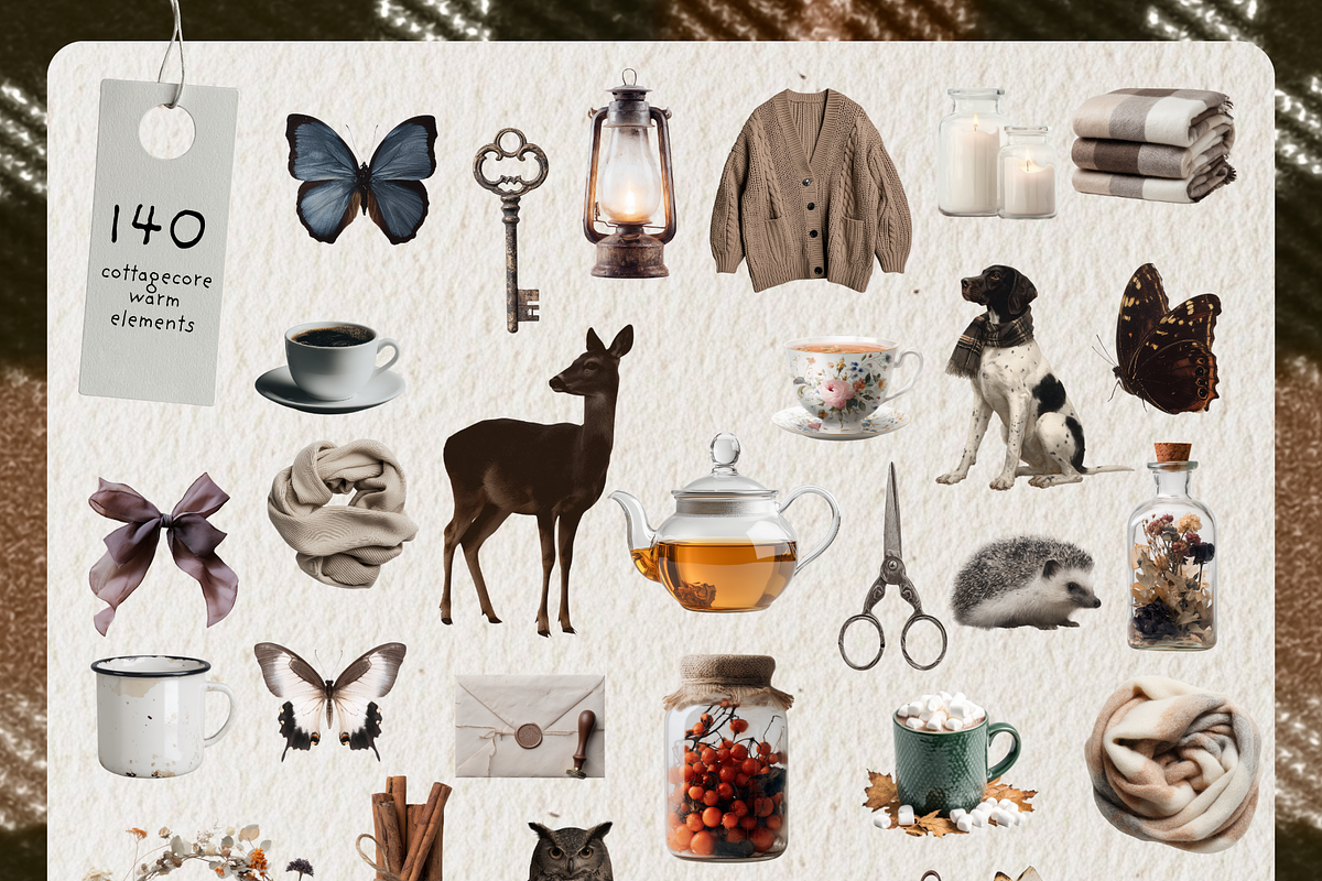 Autumn memories collage pack, an Object Graphic by VirinaDesign (Photo 9 of 13)