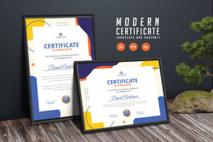 576. Modern Certificate Template