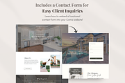 Real Estate Canva Website Template, a Landing Page Template by GlamWebDesigns (Thumbnail 3 of 8)