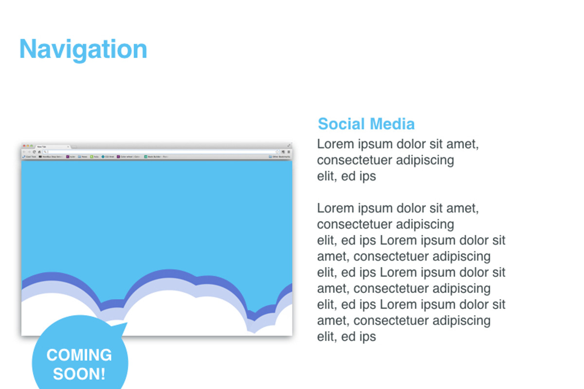 Minimalist Blue Template, a Presentation Template by Iconography - Pitch Deck (Photo 18 of 21)