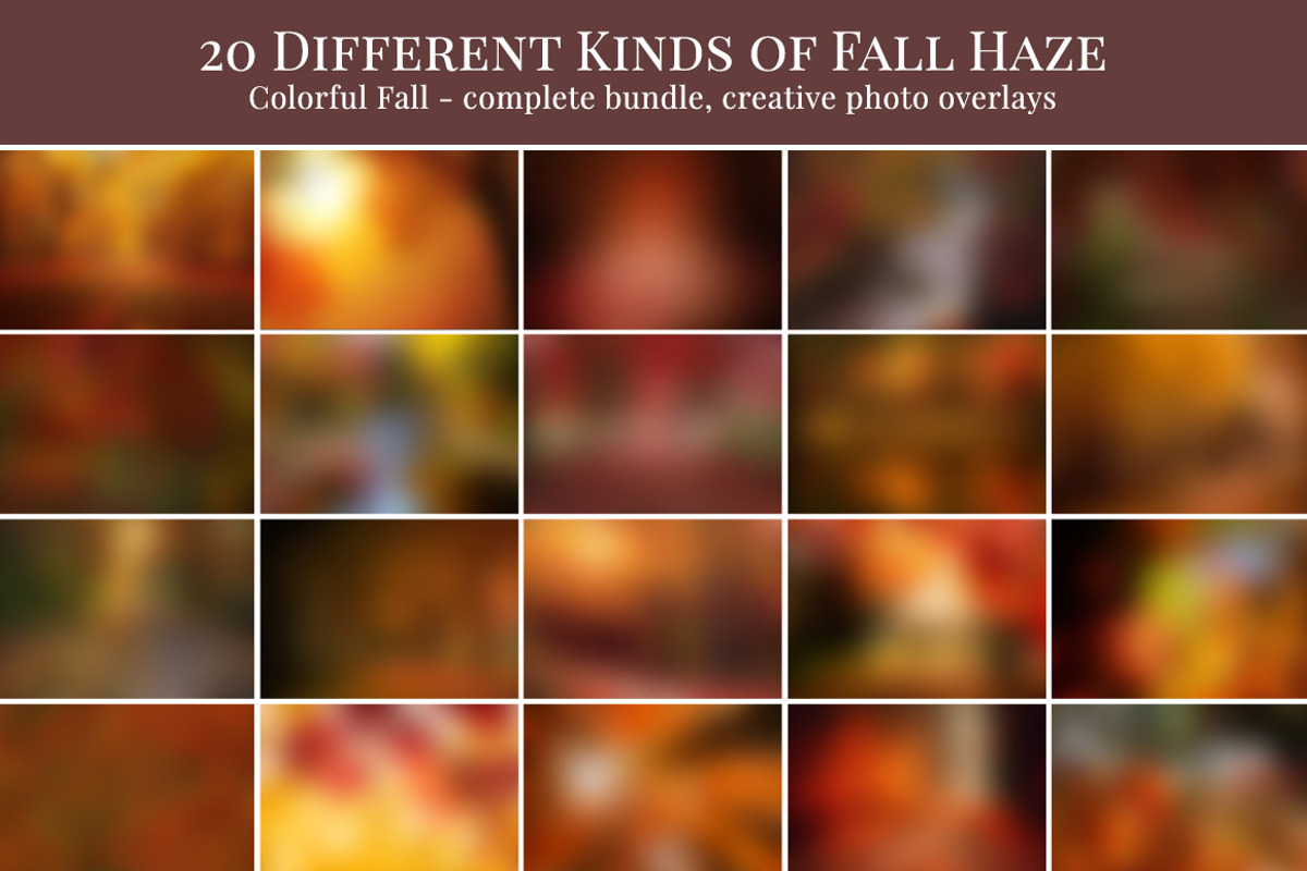 Colorful Fall Photo Overlays, a Layer Style Add-On by BrownLeopard