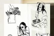 Summer days: Ink Illustrations, a Decorative Illustration by divanovskaya_nv (Thumbnail 13 of 19)