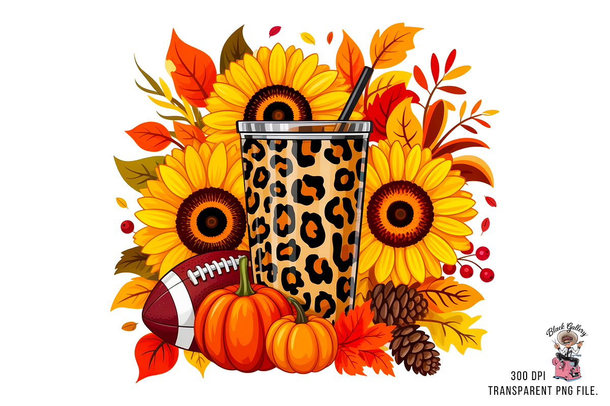 10 Leopard Print Tumbler PNG, a Graphic by Clipart Bloom (Photo 2 of 11)
