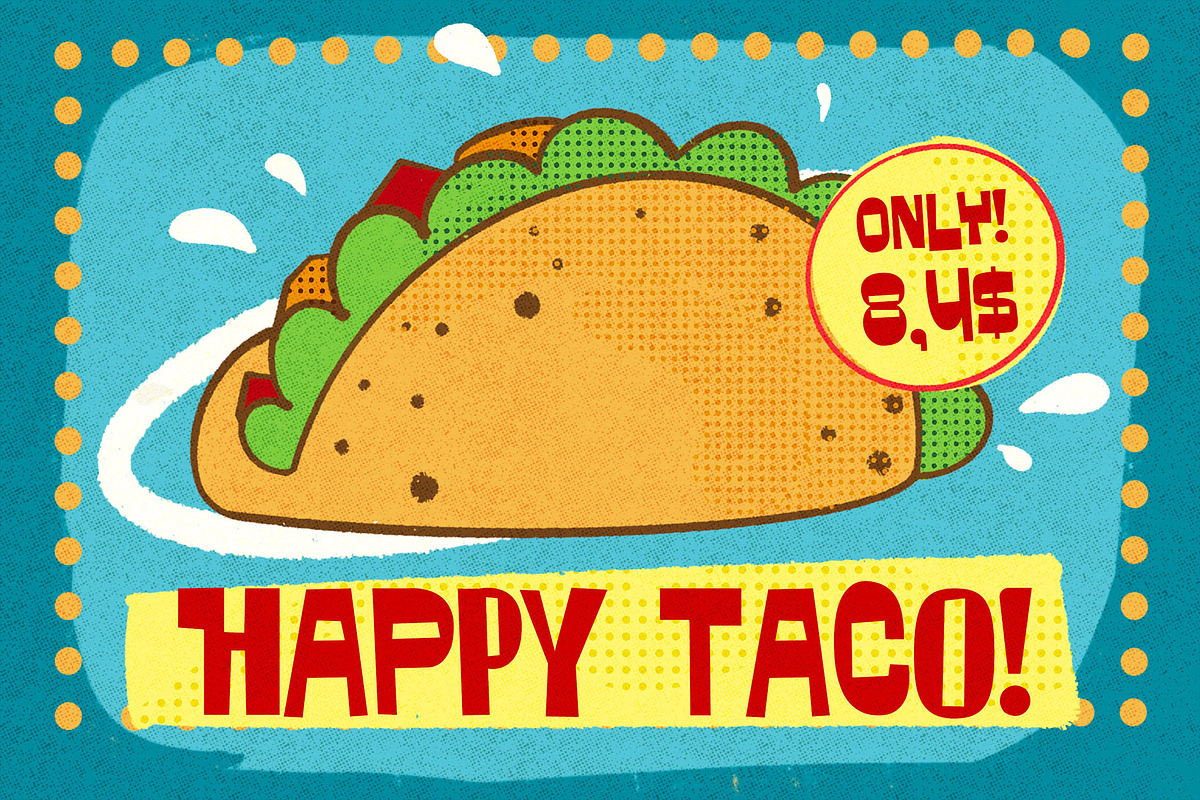 Krenzy Crispy - Crunchy Display Font, a Sans Serif Font by Arterfak Project (Photo 9 of 12)