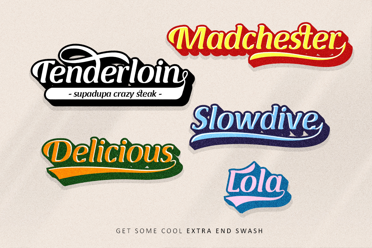 Roots - Modern Retro Font, a Script Font by HIRO.std (Photo 7 of 11)