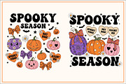 Groovy Halloween Sublimation Bundle, a Work Illustration by Dream Creation (Thumbnail 3 of 11)