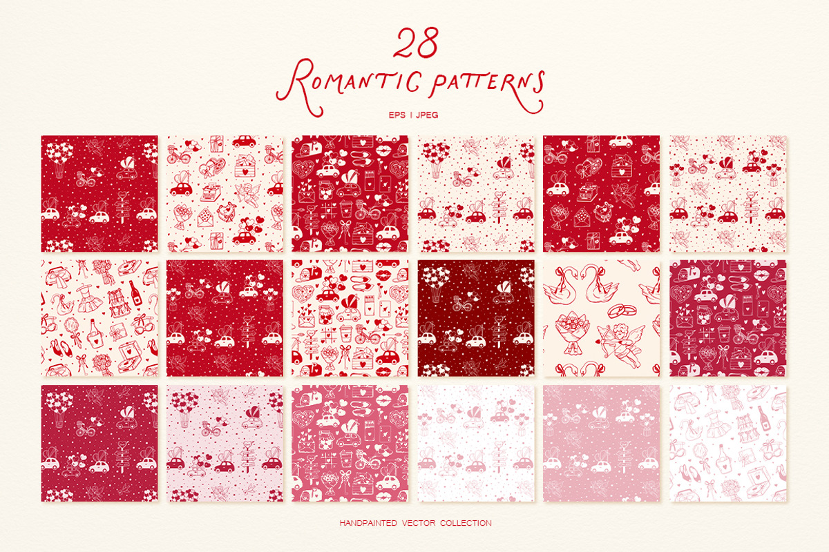 Whimsical Set Romantic Vibes, an Object Graphic by ViktoriyaD (Photo 10 of 19)