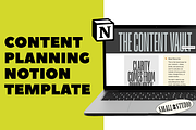 Social Media Content Hub - Notion, a Websites & App Template by hellosmallstudio (Thumbnail 1 of 5)