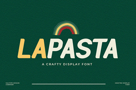 Lapasta Typeface