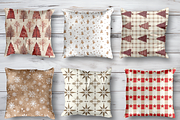 Country Christmas Digital Paper, a Background Graphic by LA Design (Thumbnail 5 of 10)