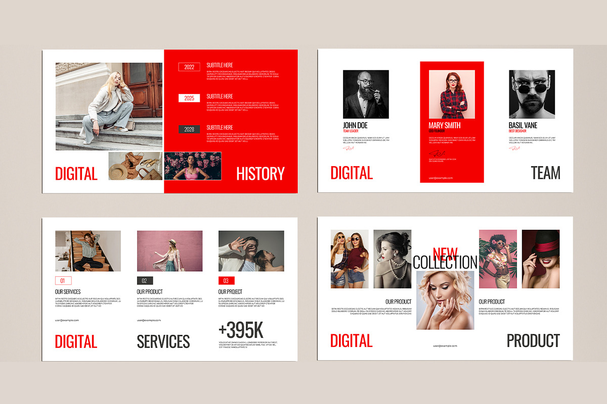 Digital Portfolio Presentation preview 4