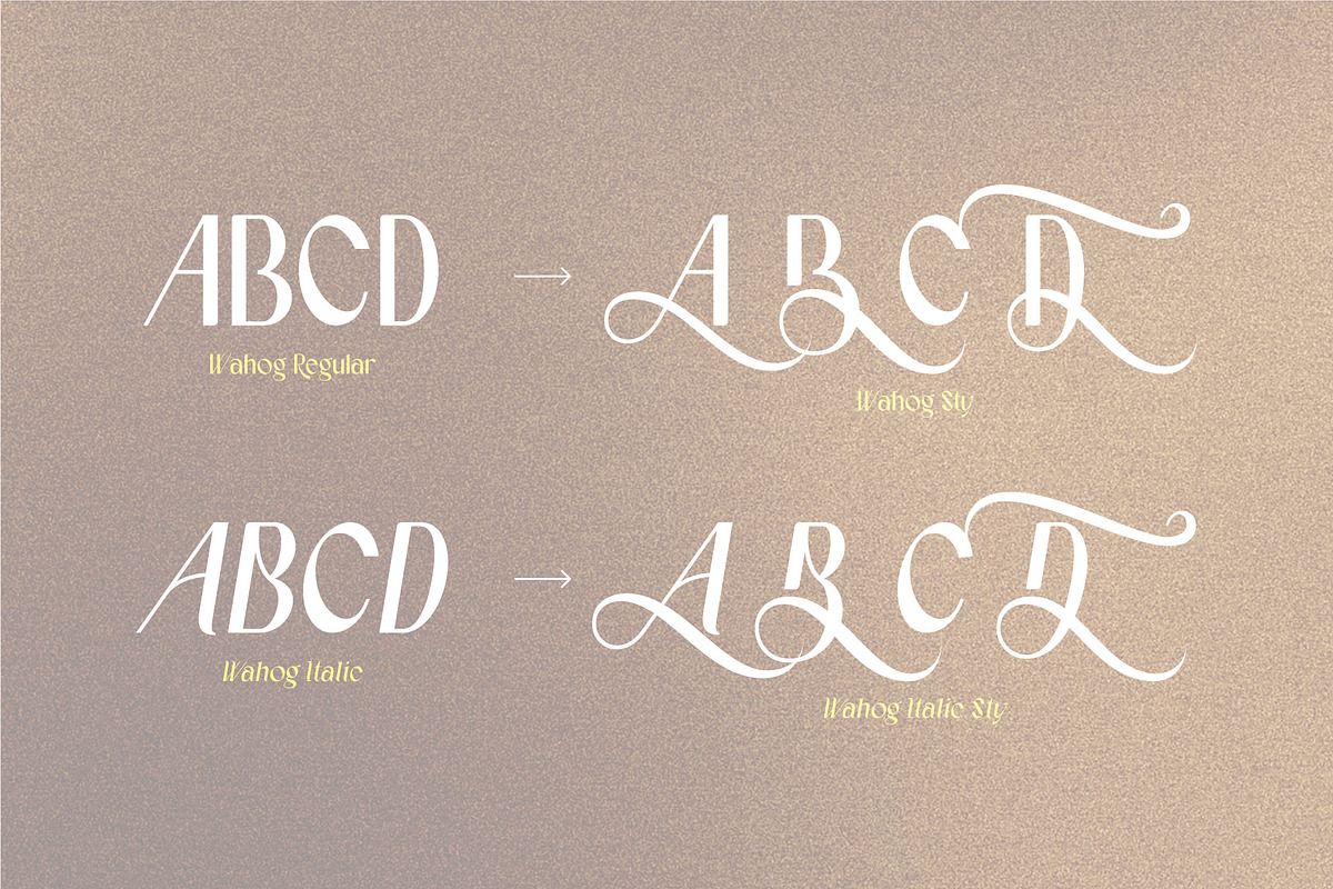 Wahog - Sans Serif With Nice Italic, a Sans Serif Font by AuthenType (Photo 8 of 15)