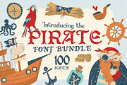 Pirate Font Bundle - 100 Fonts!, a Serif Font by HipFonts (Thumbnail 2 of 18)