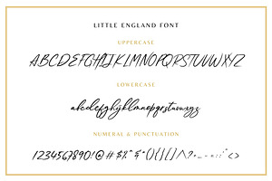 Little England Handwritten Font