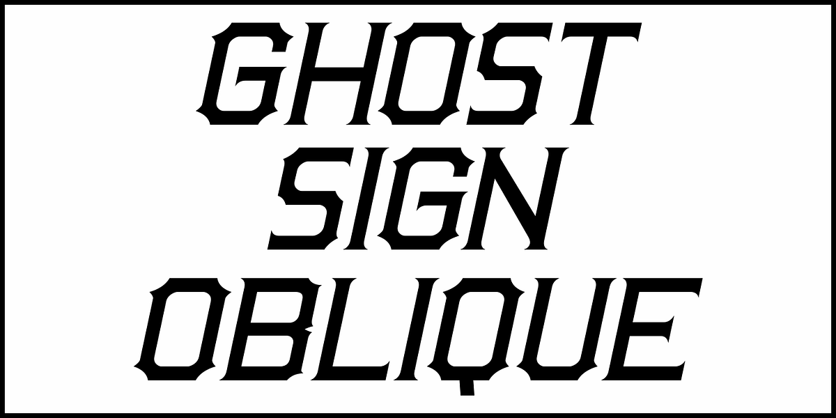 Ghost Sign JNL, a Font by Jeff Levine Fonts (Photo 4 of 5)