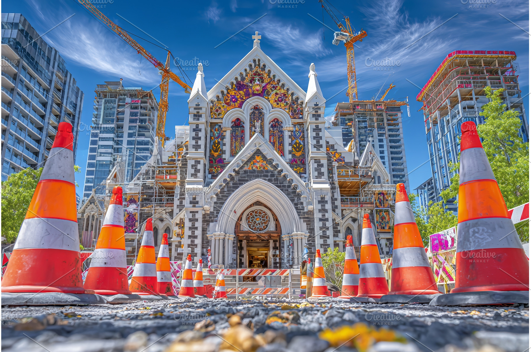 An earthquake on November 3, 2018, an Architecture Photo by ZinetroN