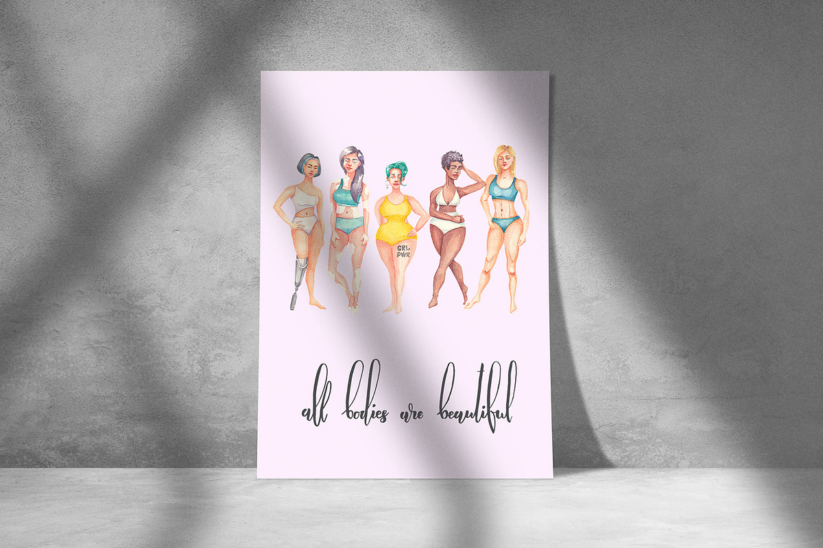 All bodies are beautiful, a Person Illustration by Tabiti (Photo 6 of 16)