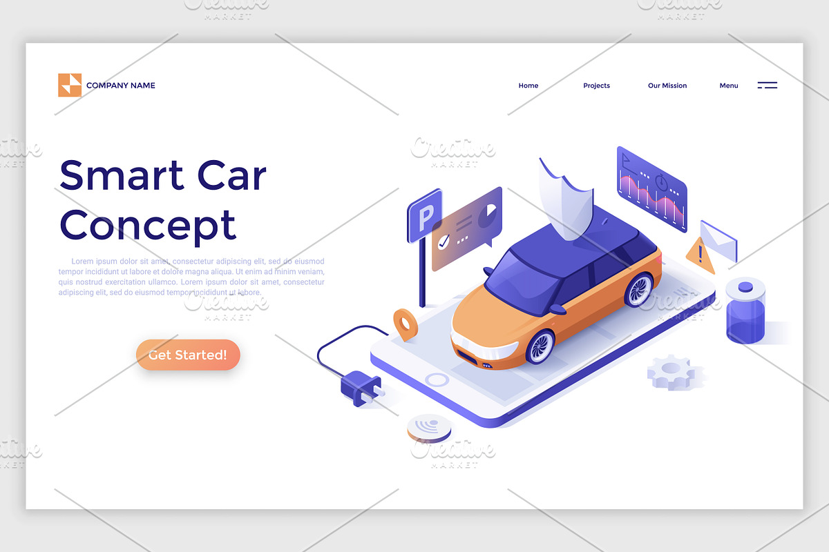 Isometric Solutions Mini. Part 3, a Templates & Theme by Andrew Kras Design (Photo 4 of 16)