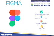 Figma logo animation, a Templates & Theme by lottie pro (Thumbnail 1 of 2)