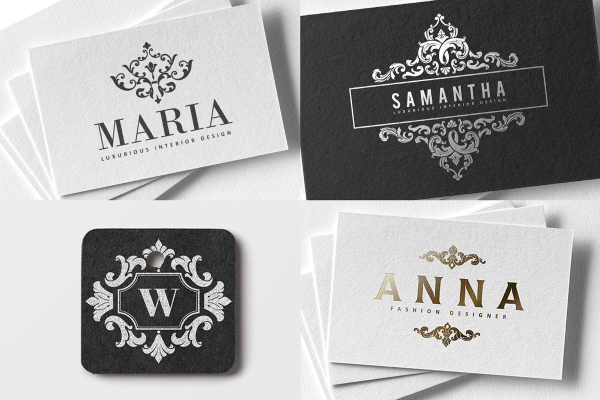 Vintage Logo & Monogram Templates, an Object Graphic by Solana (Photo 6 of 11)