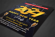 New Year Flyer, a Flyer Template by AfzaalGraphics (Thumbnail 2 of 4)