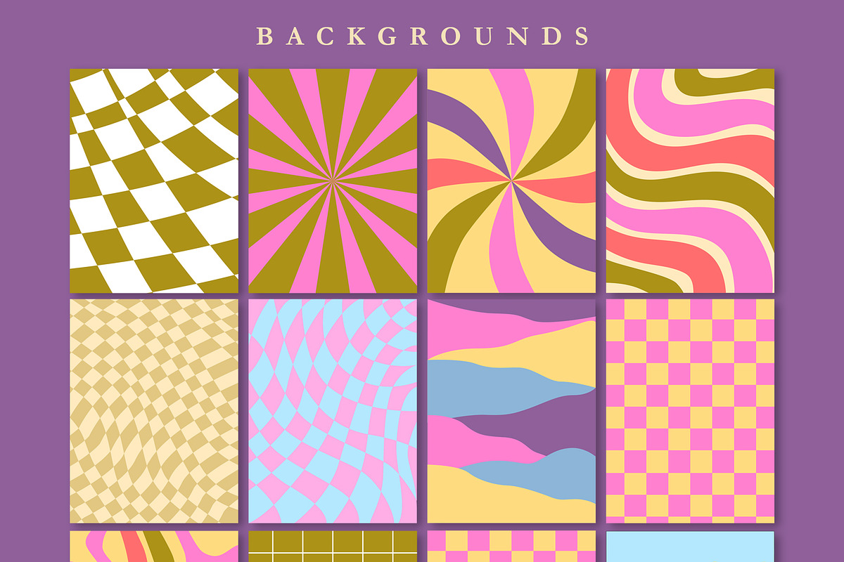 70s Retro Groovy gallery, posters, an Object Graphic by Sofico (Photo 14 of 16)