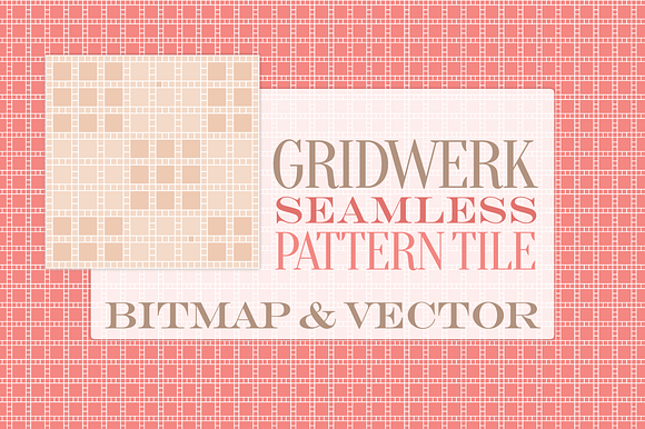 Gridwerk: Seamless Pattern Tile preview 6