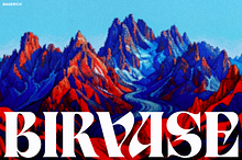 Birvase Display Font