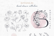 Rich Botanicals & Monograms, a Texture Illustration by Pink Ocean (Thumbnail 7 of 17)