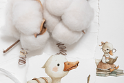 50 Silly Goose Clipart Set, an Animal Illustration by Pati Charm Studio (Thumbnail 9 of 9)