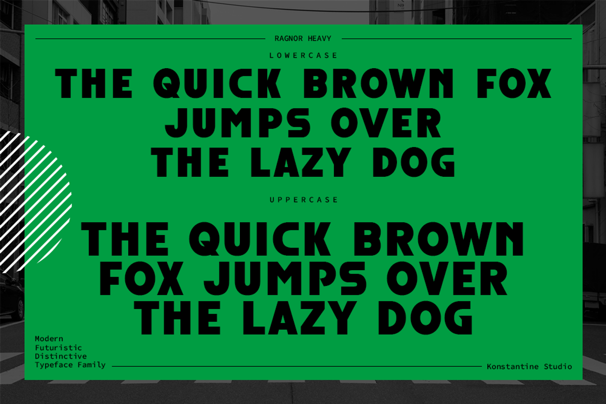 Ragnor - Futuristic Y2K Fonts, a Sans Serif Font by Konstantine Studio (Photo 5 of 5)