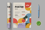 Creative Mosaic Flyer Layout, a Flyer Template by ContestDesign (Thumbnail 1 of 3)