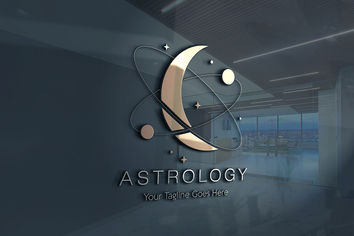 Celestial & Astrology Logo Design, a Branding & Logo Template by YUDesignStore (Photo 5 of 9)