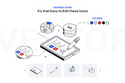 Animated Growth Icons, an Outline Icon by Vectors Market (Thumbnail 3 of 7)