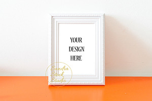 Simple White Frame Mockup