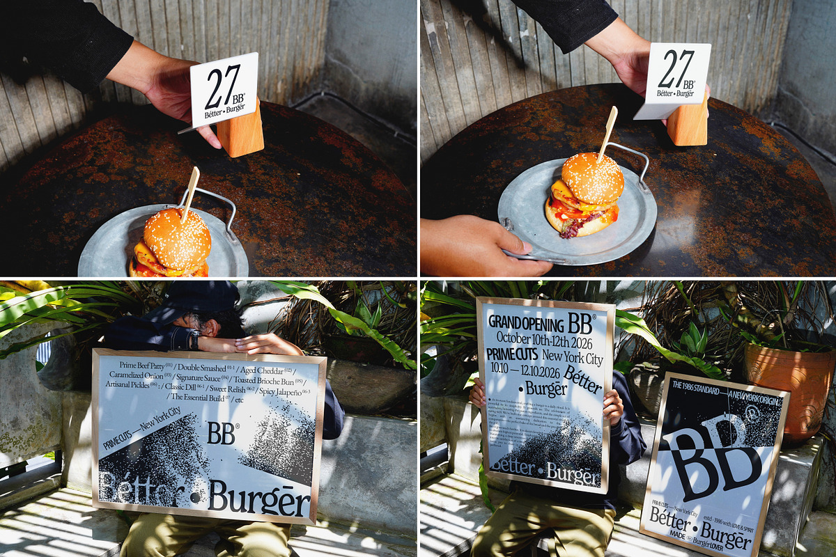 Burger & Cafe Packaging Mockups, a Packaging Mockup by Vitora Mockup (Photo 11 of 11)