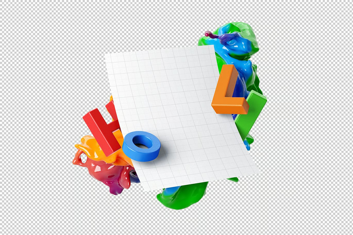 Holi Festival Flyer Mockup, an Advertising Mockup by zpackcreative (Photo 6 of 7)