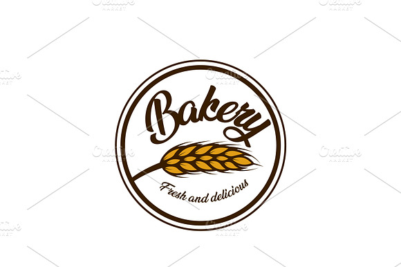 Bakery Shop Grain Logo Design preview 2