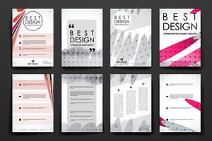 84 Abstract Brochures